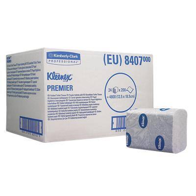 Kleenex Toilettenpapier Premier 2-lagig 24 Rollen à 200 Blatt