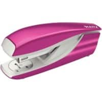 Leitz NeXXt WOW Heftgerät 5502 Halber Streifen Pink 30 Blatt 24/6, 26/6 Metall