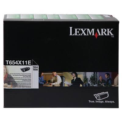 Lexmark T654X11E Original Tonerkartusche Schwarz