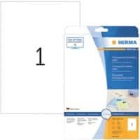 HERMA Folienetiketten Etiketten 4375 Transparent DIN A4 210 x 297 mm 25 Blatt à 1 Etikett