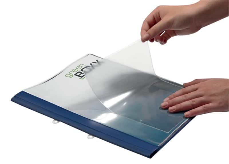 DURABLE Selbstklebende Taschen Pocketfix DIN A5 hoch Transparent PVC 90 mm 25 Stück