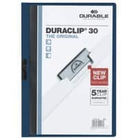 DURABLE Klemmmappe DURACLIP® DIN A4 Dunkelblau