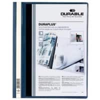 DURABLE DURAPLUS Präsentationshefter 2579-07 DIN A4+ PVC (Polyvinylchlorid) 24 (B) x 31,1 (H) cm Dunkelblau