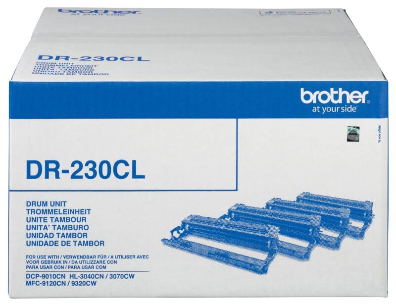 Brother DR-230CL Original Trommel Schwarz, Cyan, Magenta, Gelb Set 4 Stück