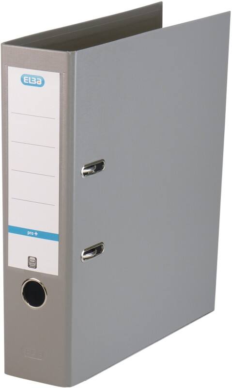 ELBA Rado Star Smart Pro+ Ordner Breit DIN A4 80 mm Grau 2 Ringe Kunststoff