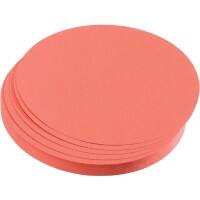 Franken Kreis Moderationskarten 14 x 14 cm Papier Rot 500 Stück