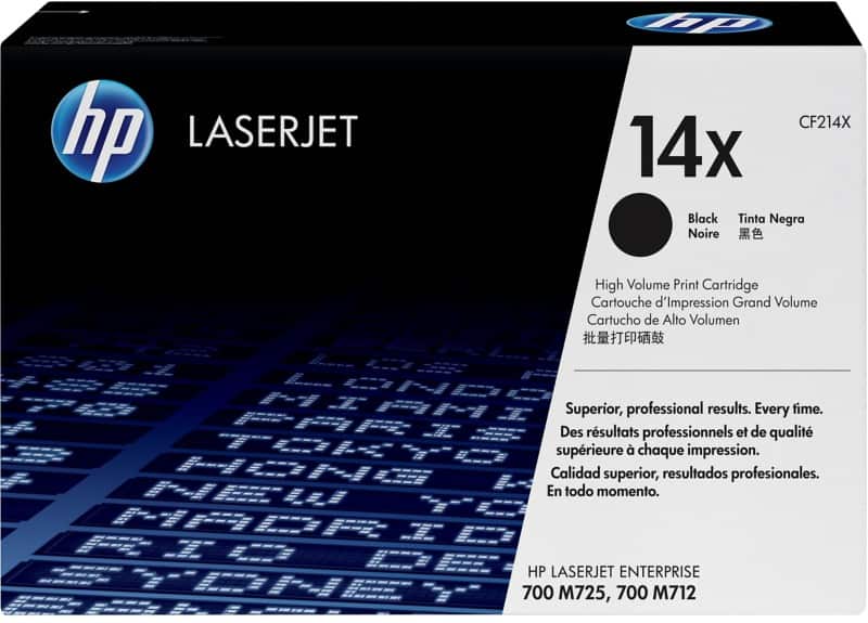 HP 14X Original Tonerkartusche CF214X Schwarz