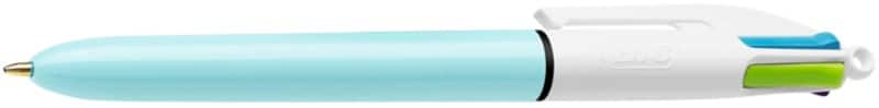 BIC 4 Colours Fun Kugelschreiber Hellgrün, Lila, Pink, Türkis Mittel 0.4 mm
