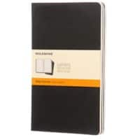 Moleskine Notizbuch Spezial Liniert Schwarz Pack 3