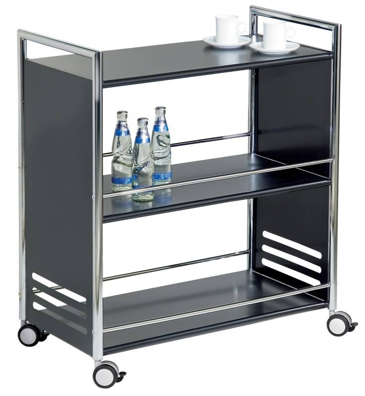 Kerkmann Nicht Höhenverstellbar Servierwagen Artline 3373 Stahl 700 x 400 x 840 mm