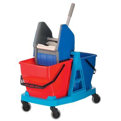 Rubbermaid cleaning trolley Duo Bravo Set
