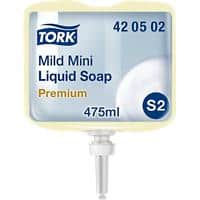 Tork Premium Mild Mini Flüssigseife Flüssig Frisch S2 Hellgelb 420502 475 ml