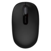 Microsoft Kabellose Ergonomische Mobile Optische Maus 1850 Für Rechts- und Linkshänder Mit USB-A Nano Receiver Schwarz