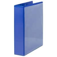 Präsentations-Ringbuch 4 Ringe Polypropylen 75 mm DIN A4 Blau