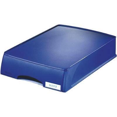 Leitz Plus Briefablage-Schublade 5210 DIN A4 Blau 25,5 x 37,6 x 7 cm
