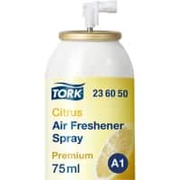 Tork Lufterfrischer Spray mit Zitrusduft A1, Flexible Einstellung, 12 Nachfüllungen, 236050