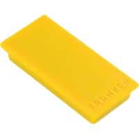 Franken Magnete Gelb 5 x 2,3 cm 10 Stück