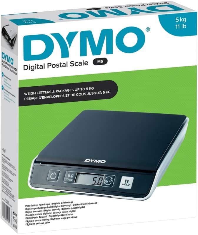 DYMO M5 Digitale Postwaage Schwarz