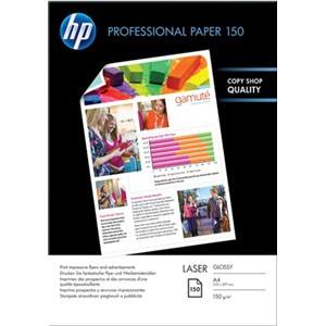 HP Professional Laser Farblaserpapier Glänzend DIN A4 150 g/m² Weiß 150 Blatt