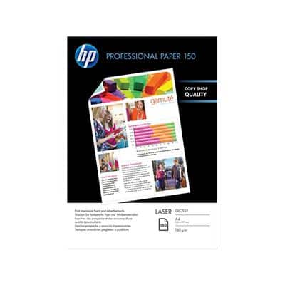 HP Farblaserpapier Professional Glossy Laser DIN A4 150 g/m² Weiß 150 Blatt