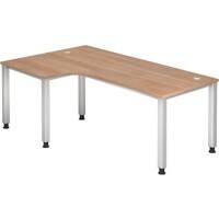 Hammerbacher Schreibtisch Q Serie Walnuss 1.200 x 2.000 x 685 mm VQS82/N