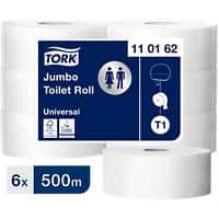 Tork Universal Toilettenpapier Jumbo T1 1-lagig 110162 6 Rollen à 2500 Blatt