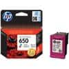 HP 650 Original Tintenpatrone CZ102AE#BHK Cyan, Magenta, Gelb