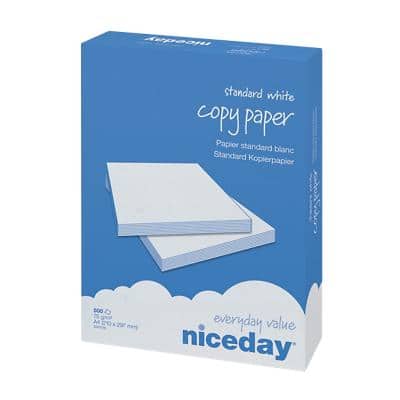 Niceday Copy DIN A4 Kopier-/ Druckerpapier 75 g/m² Matt Weiß 500 Blatt