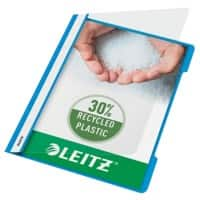 Leitz Standard Plastik-Schnellhefter 4191 DIN A4 PVC 60 Blatt Hellblau