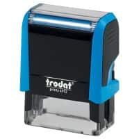 Trodat Personalisierter Adressstempel Printy 4912 Blau 1,8 x 4,8 cm