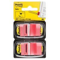 Post-it Index Haftmarker 25,4 x 43,2 mm Rot 50 x 2 Pack