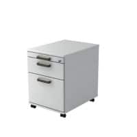 Hammerbacher Rollcontainer 2 Schübe abschließbar 428 x 580 x 590 mm