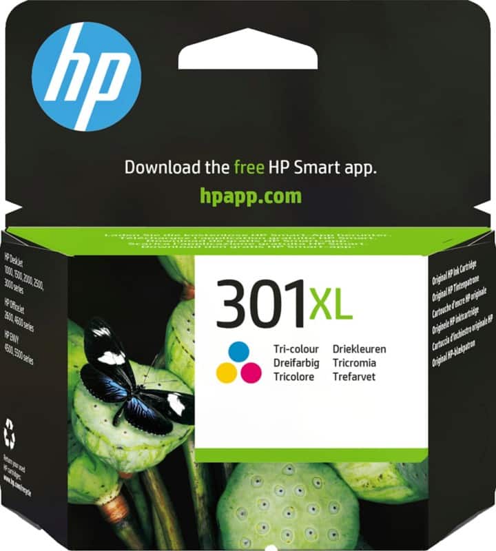 HP 301XL Original Tintenpatrone CH564EE Cyan, Magenta, Gelb