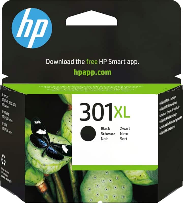HP 301XL Original Tintenpatrone CH563EE Schwarz