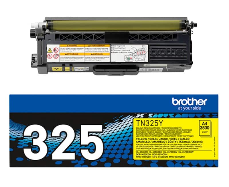Brother TN-325Y Original Tonerkartusche Gelb