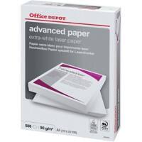 Office Depot DIN A4 Kopier-/ Druckerpapier 90 g/m² Glatt Weiß 500 Blatt