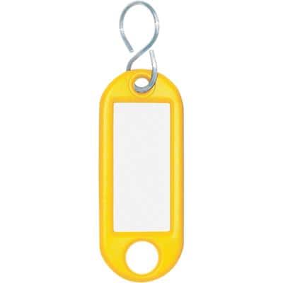 WEDO Schlüsselanhänger Gelb 10 Stück