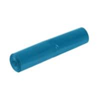 Viking Müllsäcke 240 L  Fixierband Blau PE (Polyethylen) 58 Mikron 50 Stück