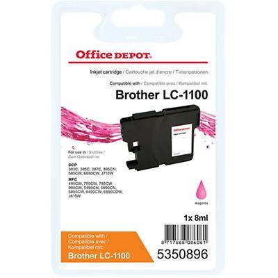 Kompatible Office Depot Brother LC1100M Tintenpatrone Magenta