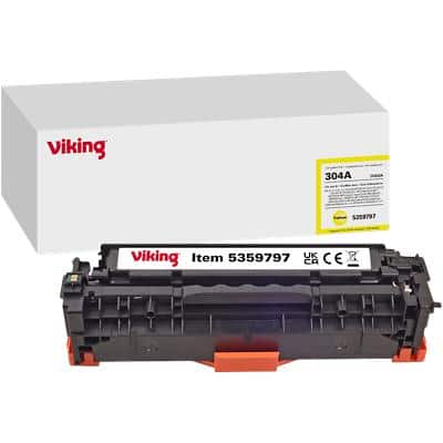 Kompatible Viking HP 304A Tonerkartusche CC532A Gelb
