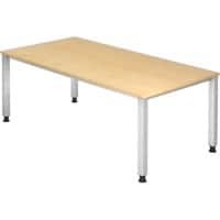 Hammerbacher Schreibtisch Q Serie Ahorn 1.000 x 685 mm