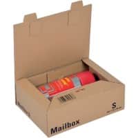 ColomPac Versandkarton Mail-Box 250 (B) x 175 (T) x 80 (H) mm Verschlusslasche Braun