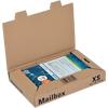 ColomPac Mail-Box Versandkarton XS Braun 245 (B) x 145 (T) x 33 (H) mm