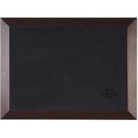 Bi-Office Kamashi Whiteboard Nicht magnetisch Wandmontage 60 (B)x45 (H) cm Schwarz, Braun
