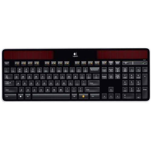 Logitech Tastatur K750 920-002916 Kabellos Schwarz QWERTZ (DE)