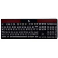 Logitech Tastatur K750 920-002916 Kabellos Schwarz QWERTZ (DE)