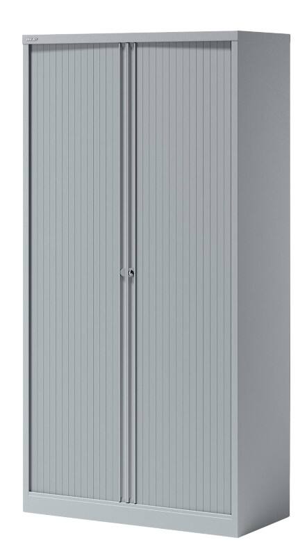 Bisley Rollladenschrank Essentials Lichtgrau 1.000 x 470 x 1.985 mm