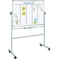 Office Depot Superior Mobiles Whiteboard Emaille Magnetisch 150 x 120 cm