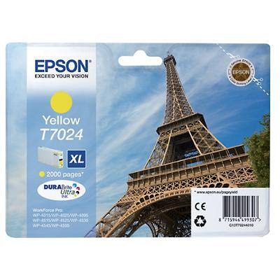 Epson T7024 Original Tintenpatrone C13T70244010 Gelb