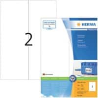 HERMA Universaletiketten 4658 Weiß DIN A4 105 x 297 mm 100 Blatt à 2 Etiketten